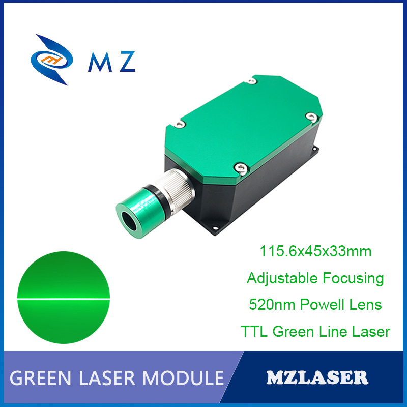 Industrial Laser Diode - TTL PWM Green Line Laser Diode