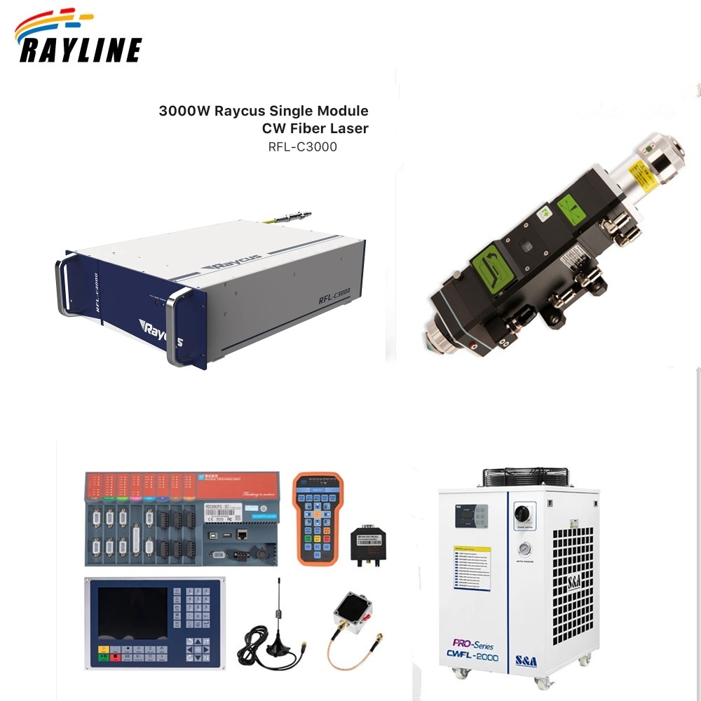Industrial Fiber Laser - Raycus 2000W Fiber Laser Source /BM111