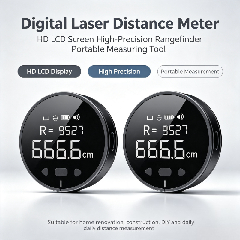 Industrial Laser Tape Measure - DUKA ATuMan Q Digital Laser Distance