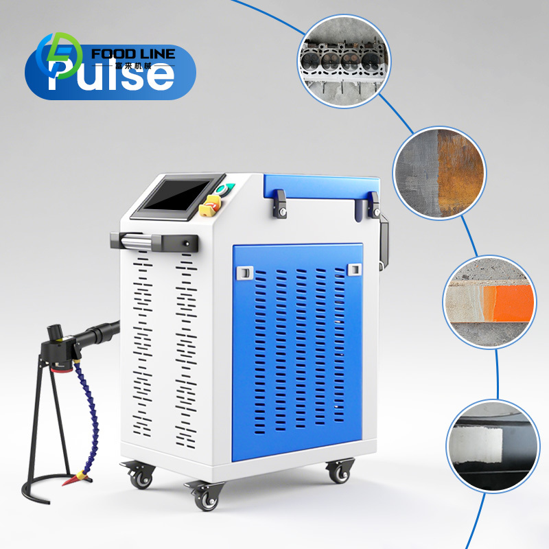 Industrial Laser Cleaner - Customized Laser Cleaning Machine 100W Oil