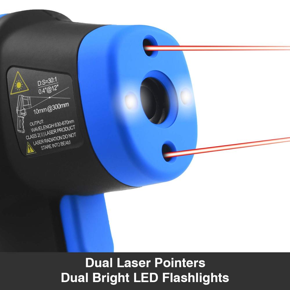 -50℃ to 1500℃ Laser Thermomete - огляд і ціна Industrial Laser Temperature