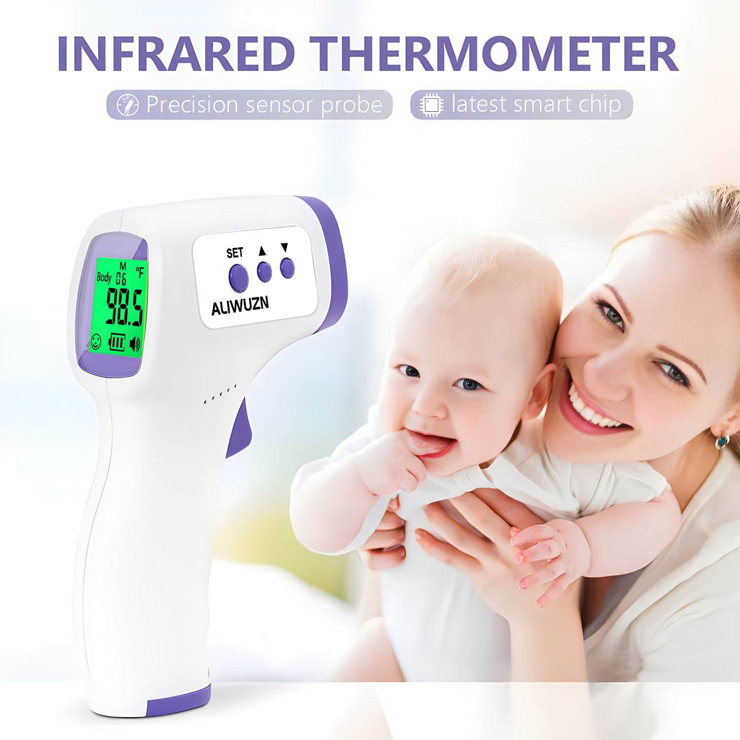 Medical Fever Infrared Thermom - огляд і ціна Industrial Laser Temperature