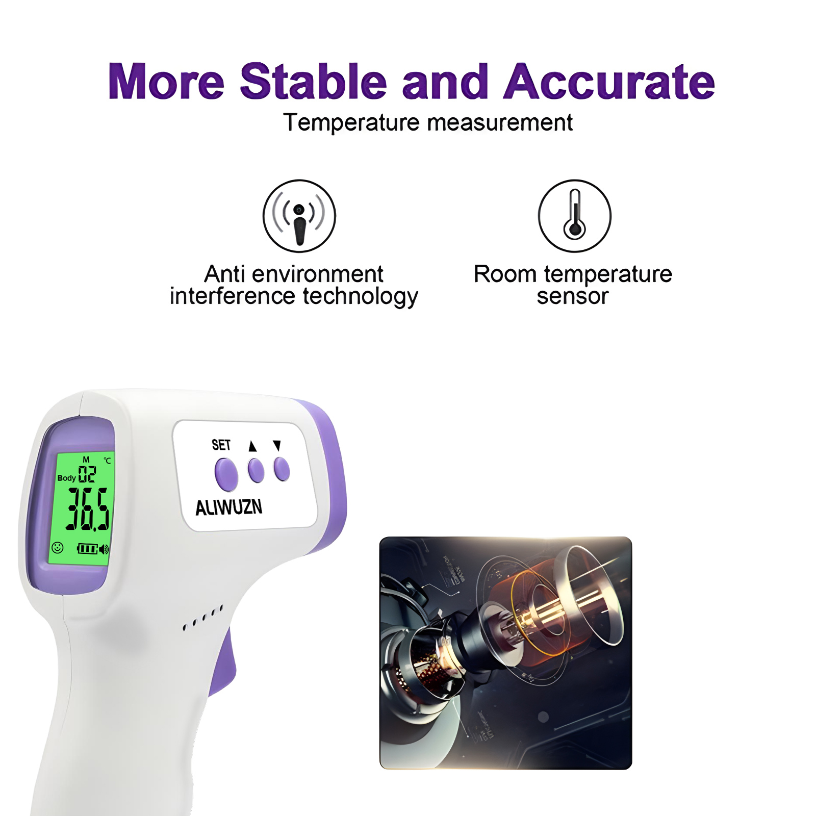 Medical Fever Infrared Thermom - огляд і ціна Industrial Laser Temperature