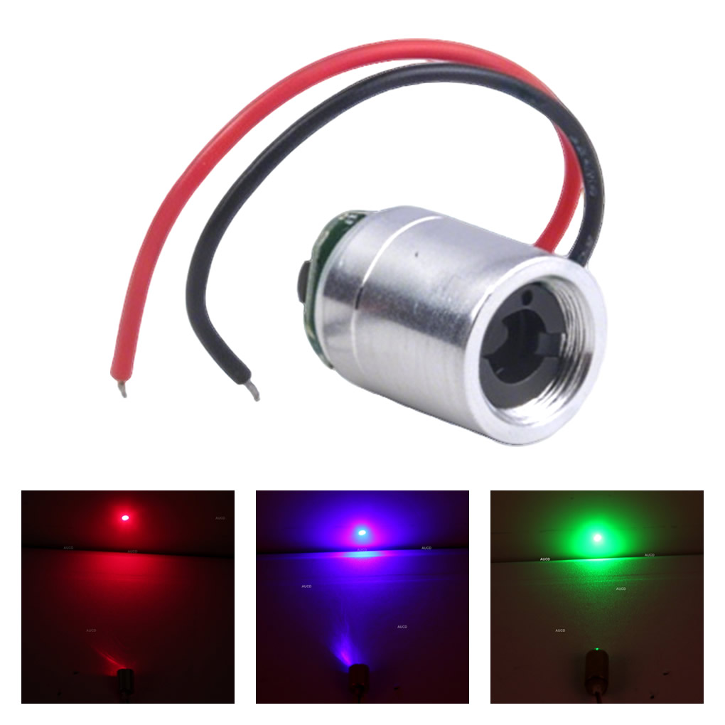 Φ12x15mm DC 5V Red-100mW Green - огляд і ціна Industrial Blue Laser