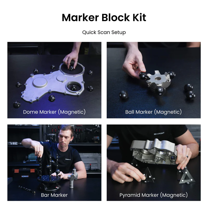 Revopoint MetroX 3D Scanner 0. - огляд і ціна Industrial Blue Laser