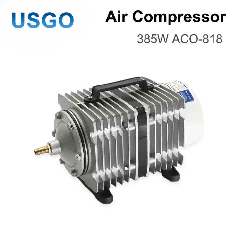 USGO ACO-818 385W Electromagne - огляд і ціна Air Assist Pump Laser