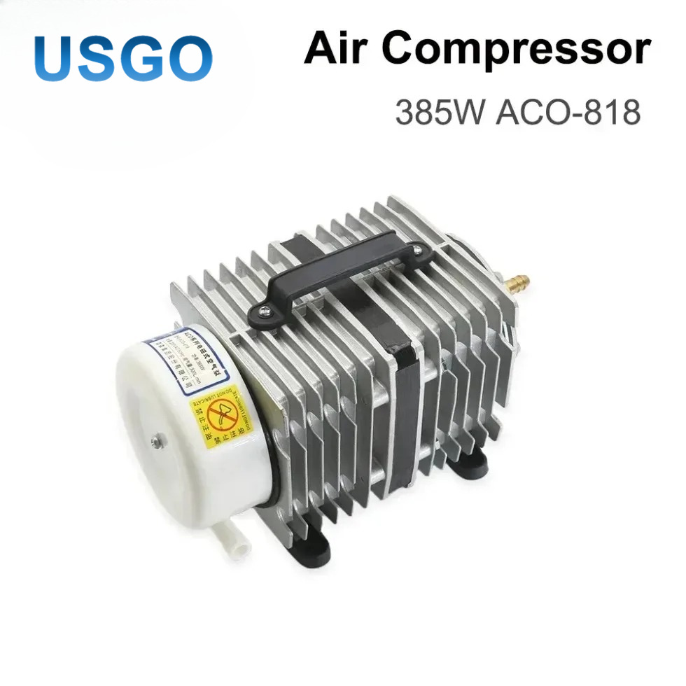 USGO ACO-818 385W Electromagne - огляд і ціна Air Assist Pump Laser