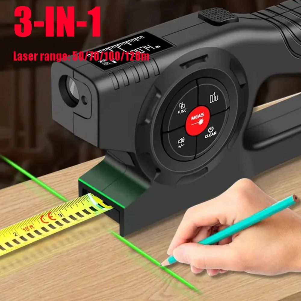 3-in-1 Laser Tape Measure Retr - огляд і ціна Industrial Laser Cleaner