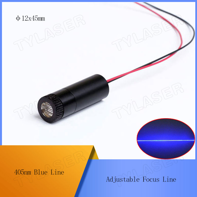 D12X45mm Focusable 405nm Blue  - огляд і ціна Industrial Blue Laser