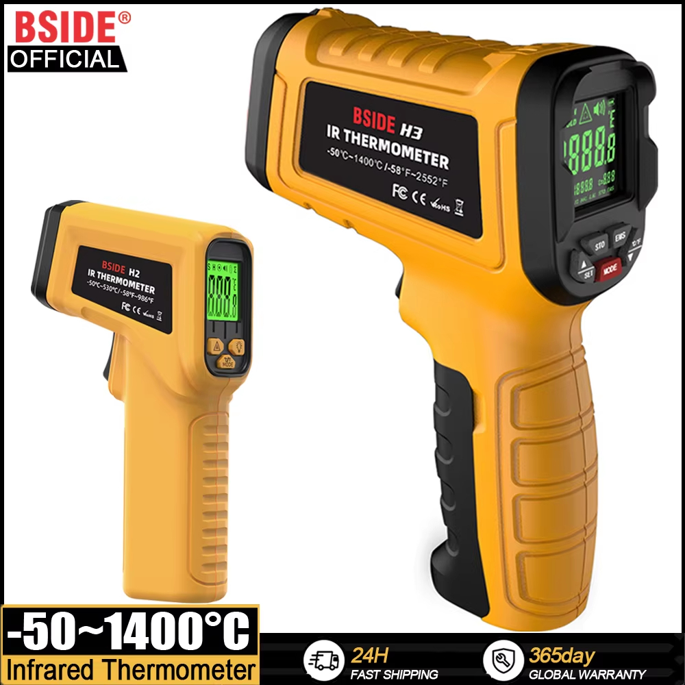 BSIDE Infrared Thermometer H2  - огляд і ціна Industrial Laser Temperature