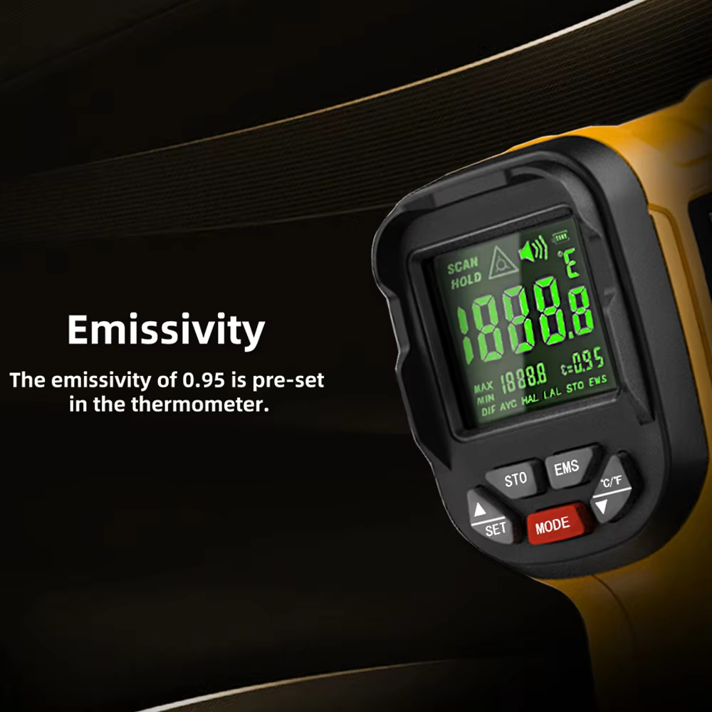 BSIDE Infrared Thermometer H2  - огляд і ціна Industrial Laser Temperature