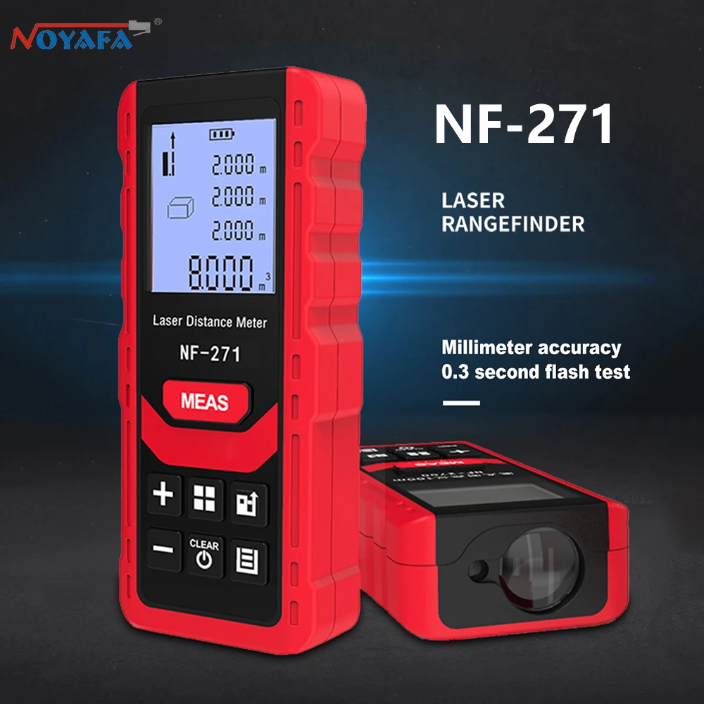 Noyafa NF-271 Laser Distance M - огляд і ціна Industrial Laser Tape Measure