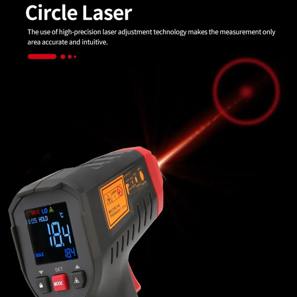 UNI-T UT306S UT306C Digital Th - огляд і ціна Industrial Laser Temperature