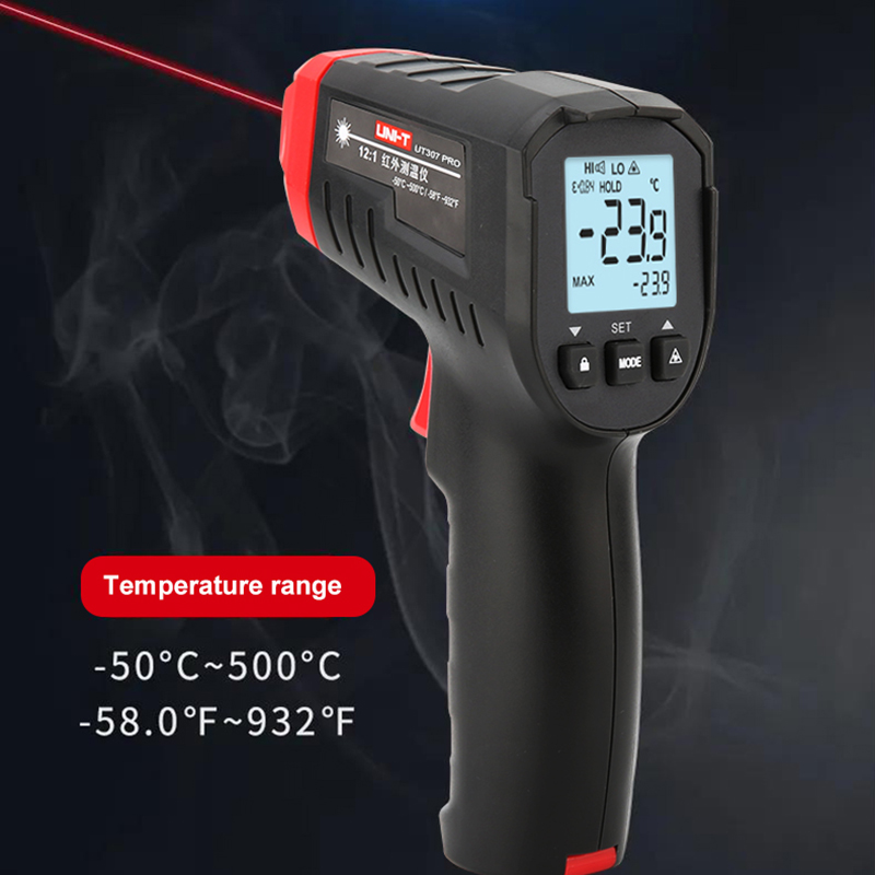 UNI-T UT306S UT306C Digital Th - огляд і ціна Industrial Laser Temperature