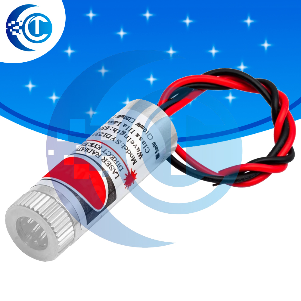 650nm 5mW Focusable Red Laser  - огляд і ціна Industrial Laser Line Generator