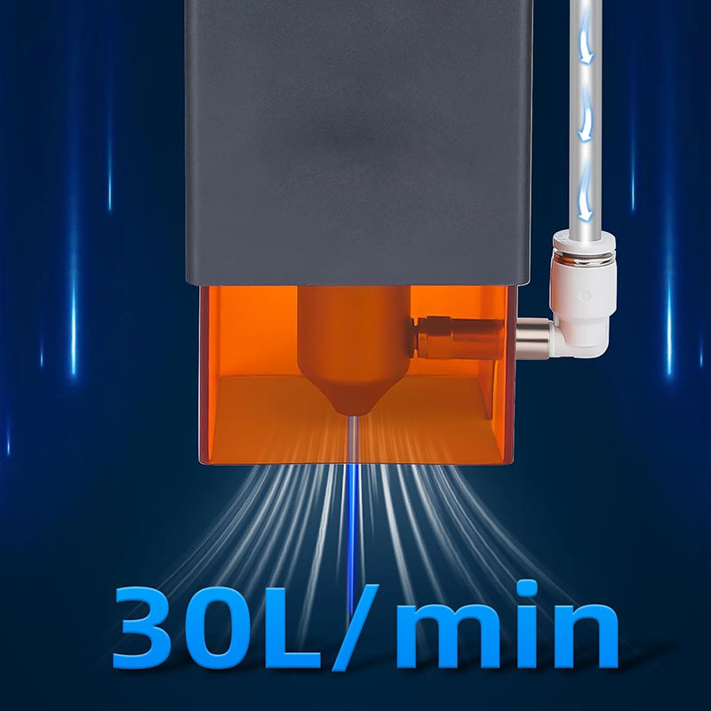 CNC 30L/Min Laser Air Assist P - огляд і ціна Air Assist Pump Laser