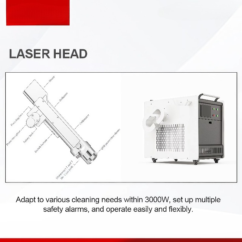 Industrial Handheld Laser Clea - огляд і ціна Industrial Laser Cleaner