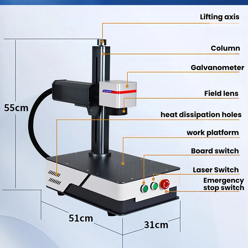 WaveTopSign 20W 30W Fiber Lase - огляд і ціна Fiber Laser Source 20W