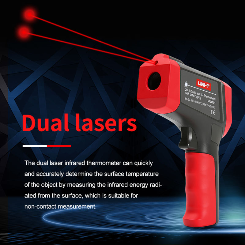 UNI-T Digital Infrared Thermom - огляд і ціна Industrial Laser Temperature