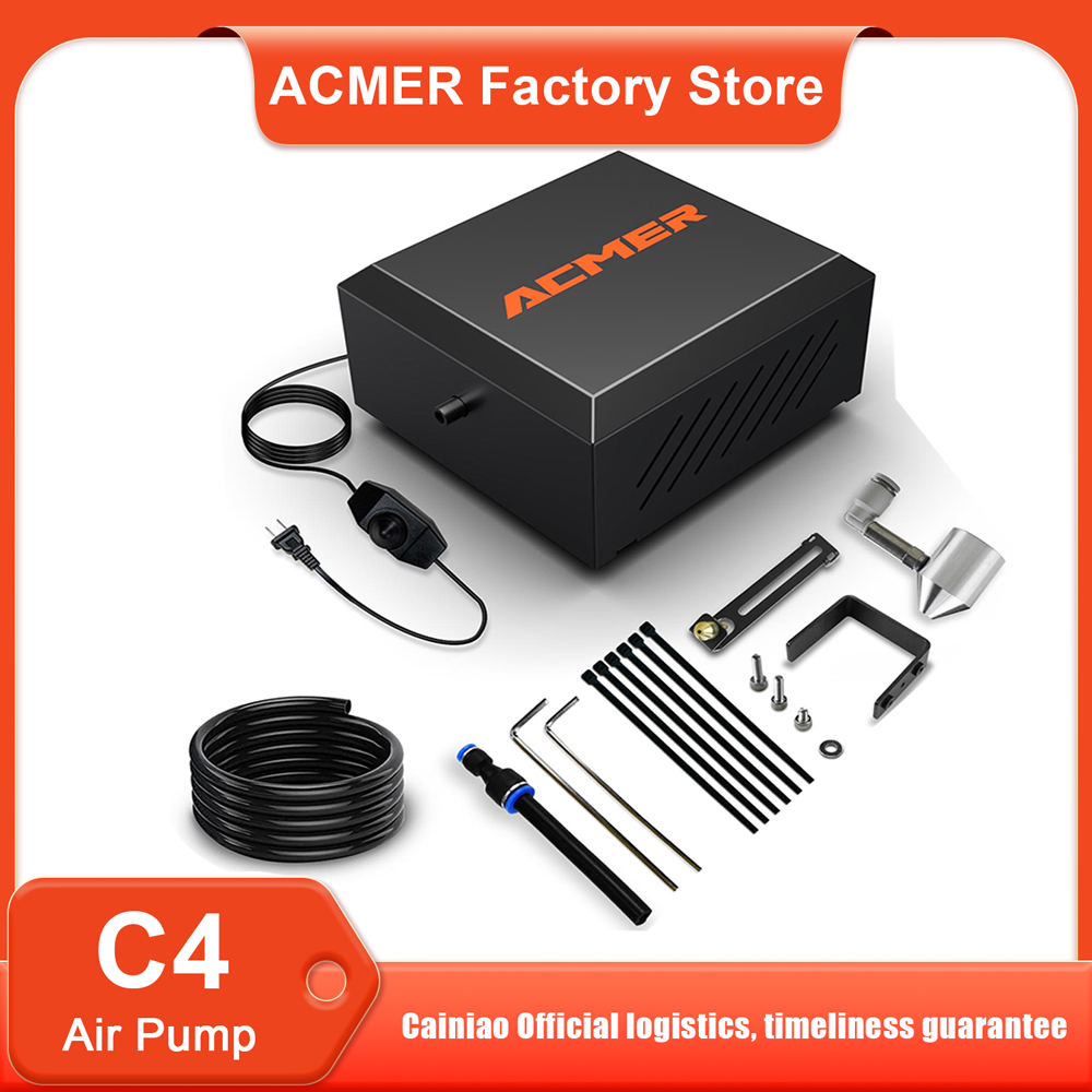 ACMER C4 Laser Air Assist Pump - огляд і ціна Air Assist Pump Laser