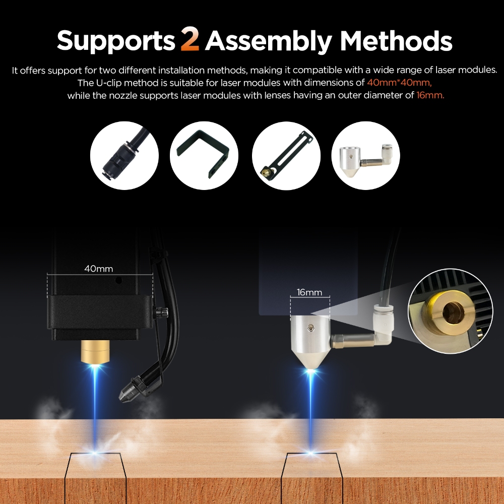 ACMER C4 Laser Air Assist Pump - огляд і ціна Air Assist Pump Laser