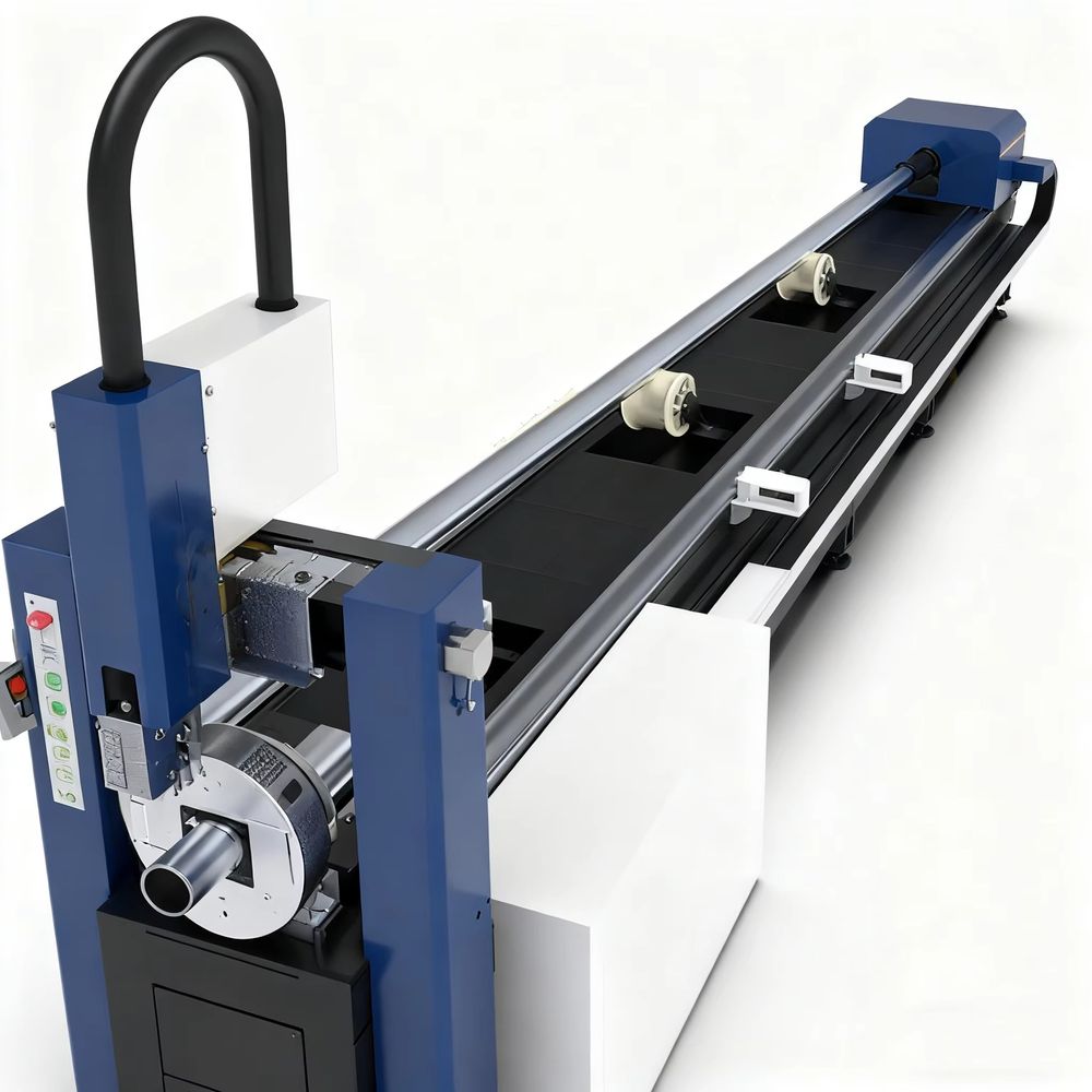 Metal Tube Fiber Laser Cutting - огляд і ціна Industrial Laser Metal Cutting Machine