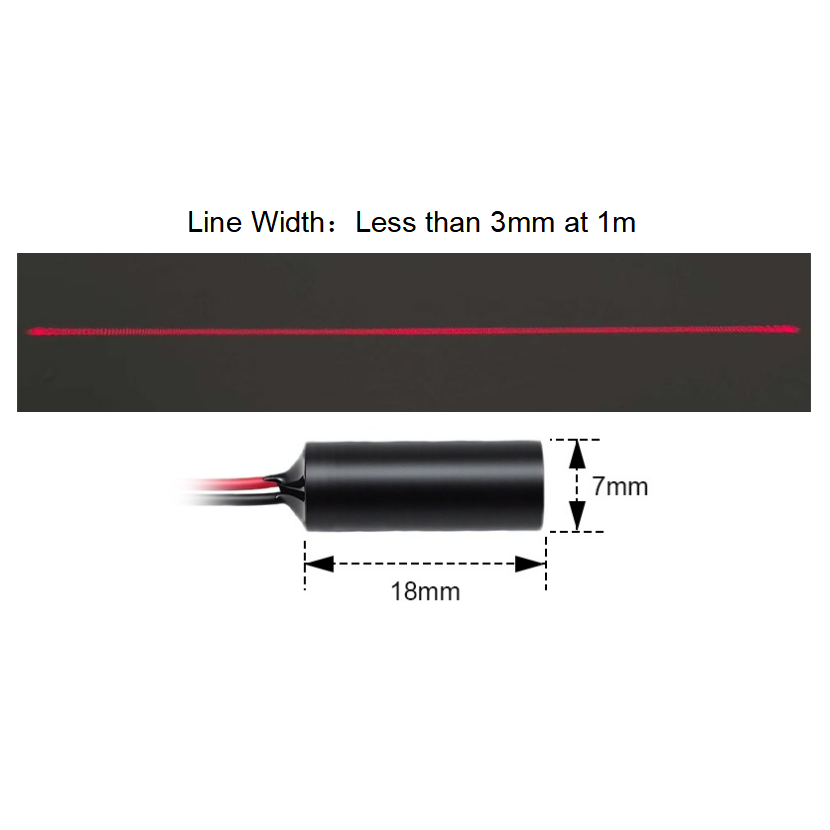 Compact Red Line Laser Diode M - огляд і ціна Industrial Laser Line Generator