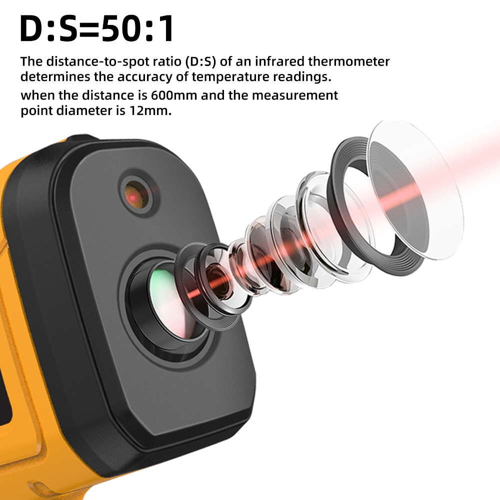 BSIDE -50~1400C Infrared Therm - огляд і ціна Industrial Laser Temperature