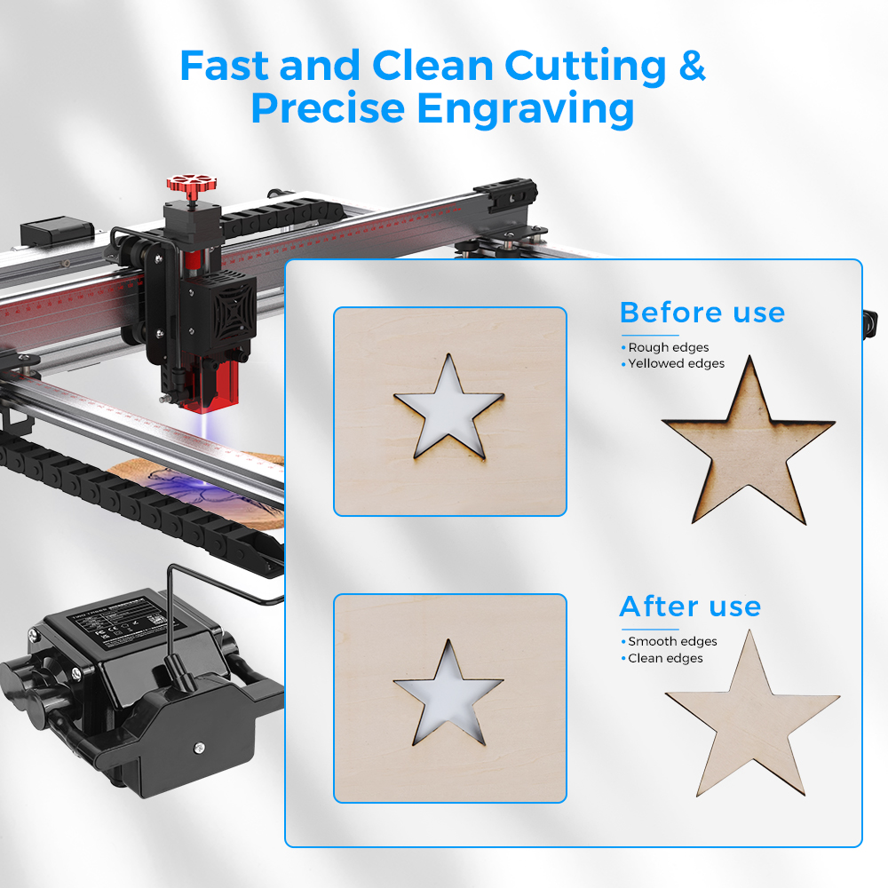 TwoTrees Laser Engraver Air Co - огляд і ціна Air Assist Pump Laser