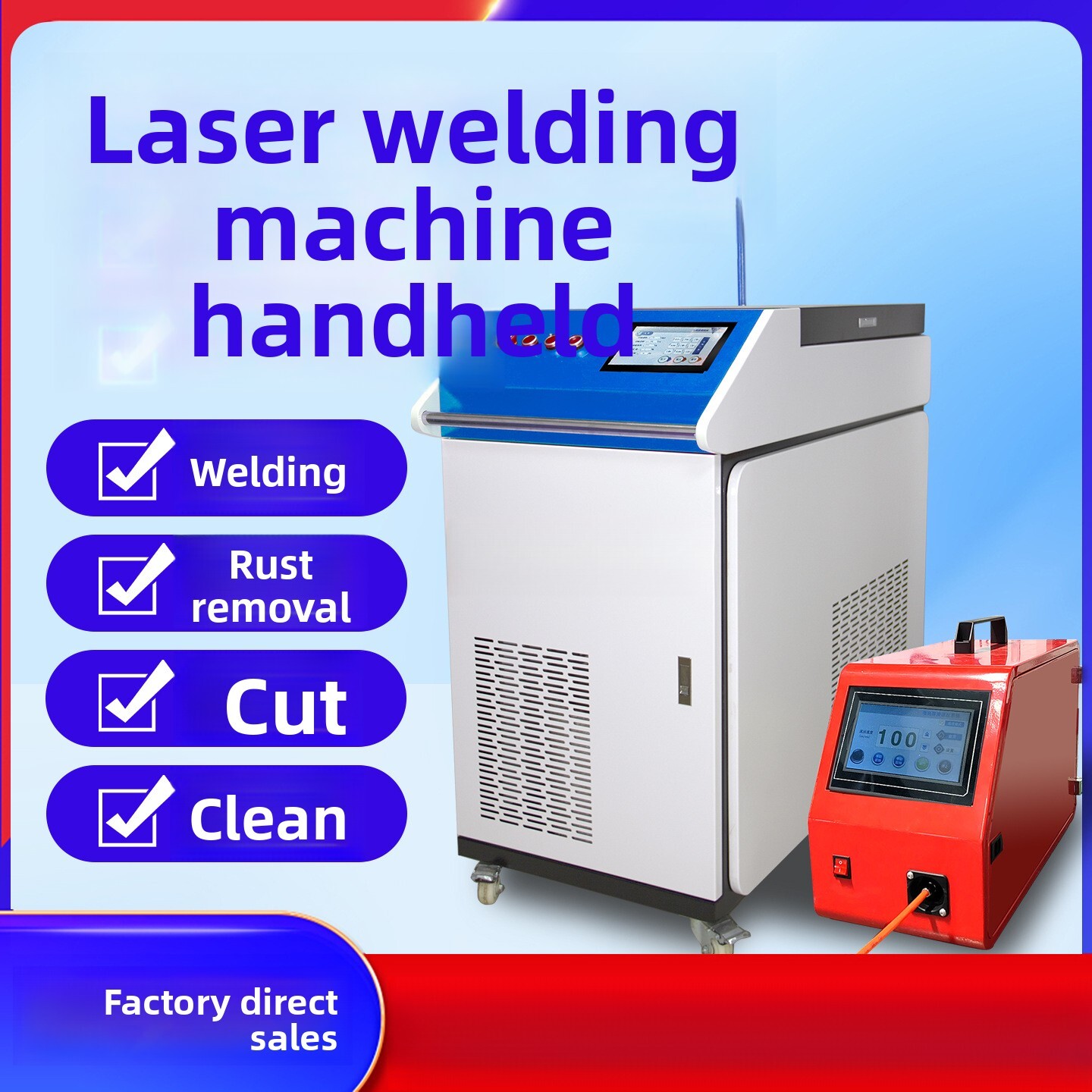 Handheld Industrial Fully Auto - огляд і ціна Industrial Laser Metal Cutting Machine