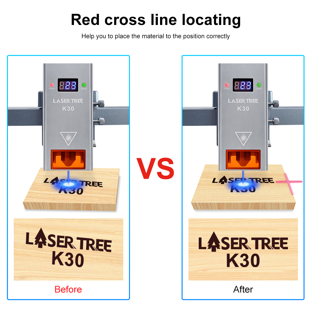 LASER TREE K30 30W Optical Pow - огляд і ціна Industrial Blue Laser