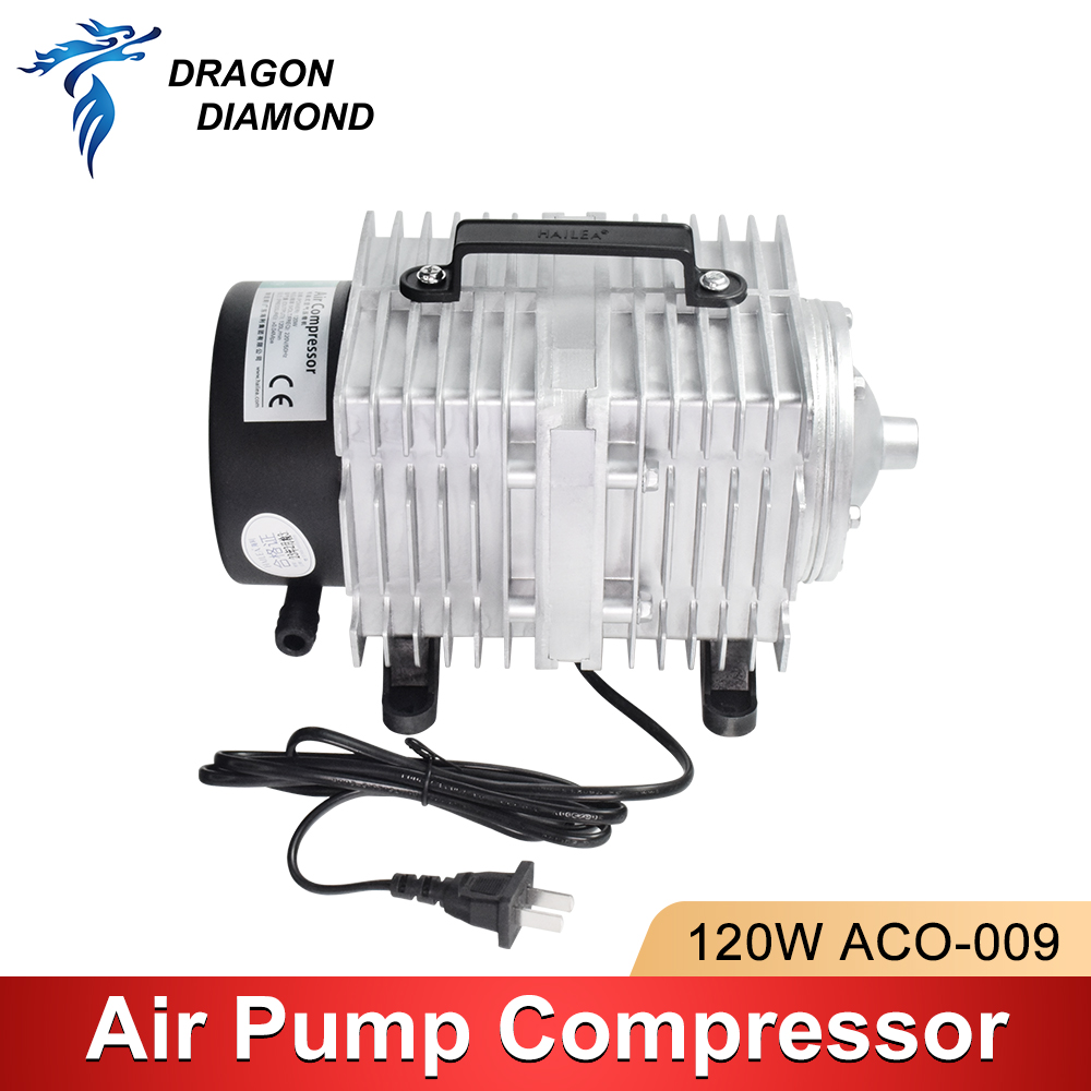 120W Air Compressor Electrical - огляд і ціна Air Assist Pump Laser