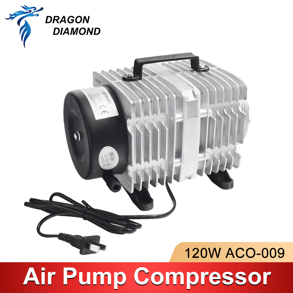 120W Air Compressor Electrical - огляд і ціна Air Assist Pump Laser