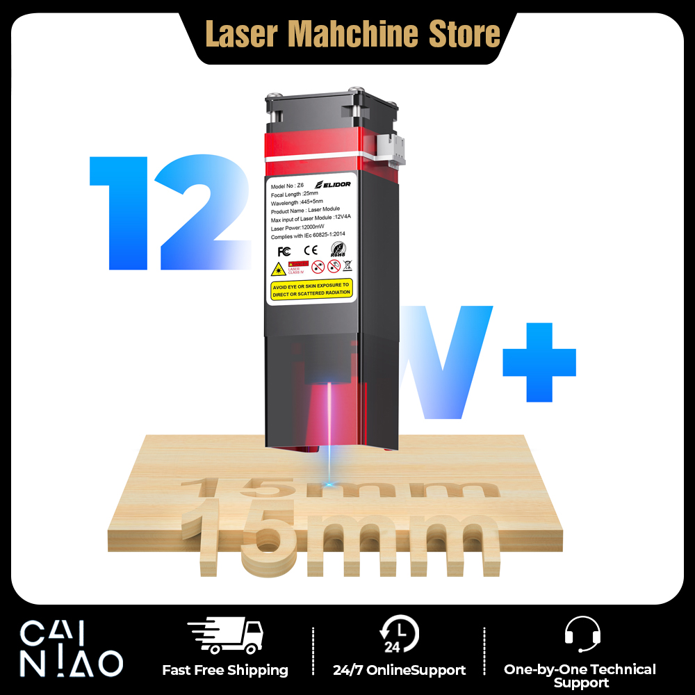 ELIDOR Z6 6W/12W Laser Module  - огляд і ціна Industrial Laser Diode