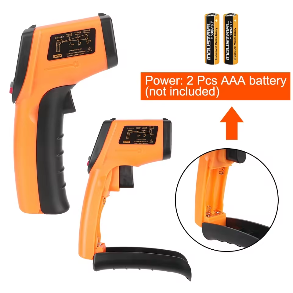 New T600 T600A Digital Infrare - огляд і ціна Industrial Laser Temperature