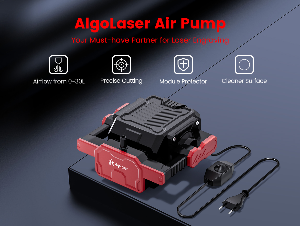 AlgoLaser Adjustable Air Assis - огляд і ціна Air Assist Pump Laser