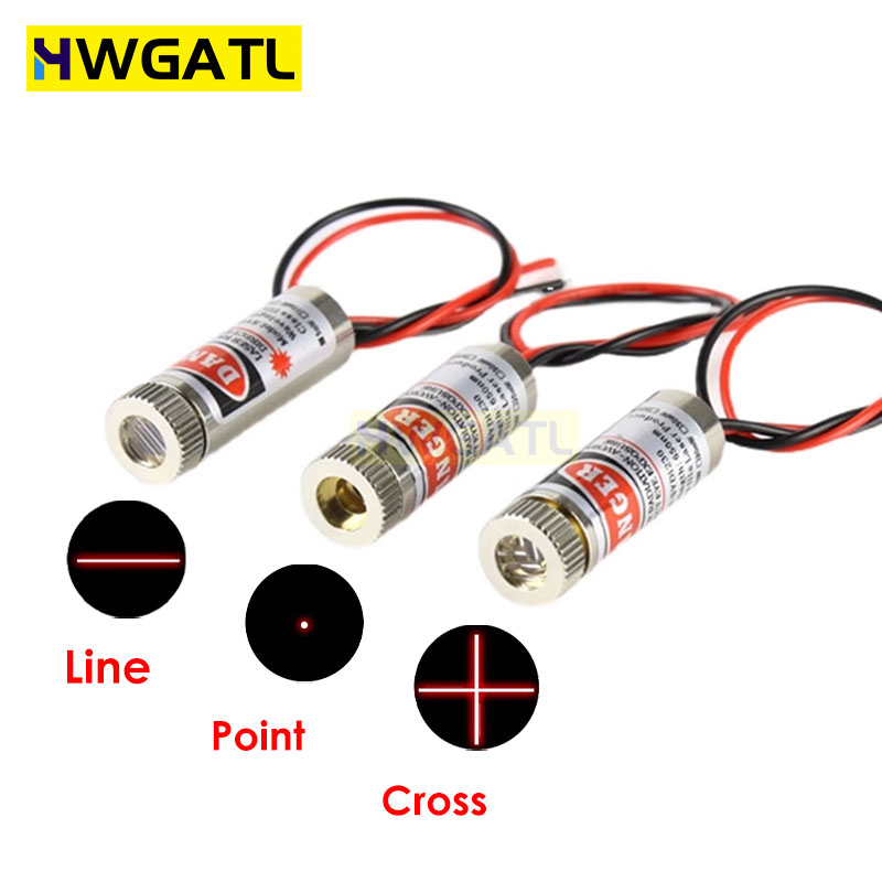 650nm 5mW Red Point / Line / C - огляд і ціна Industrial Laser Diode