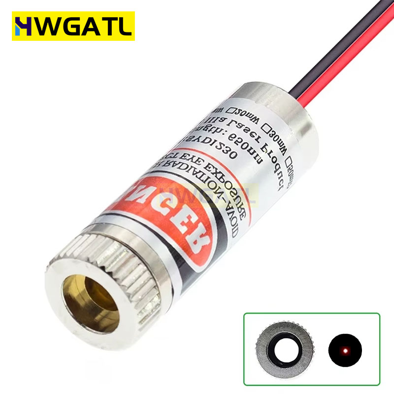 650nm 5mW Red Point / Line / C - огляд і ціна Industrial Laser Diode