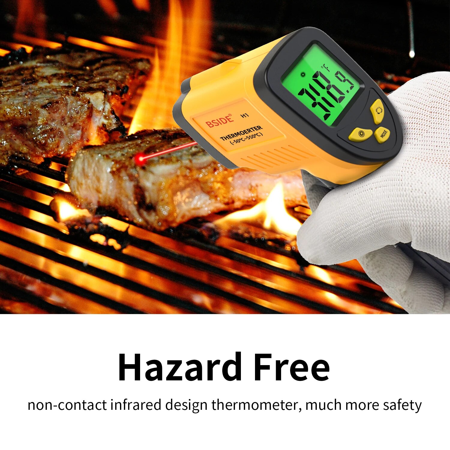 Digital Infrared Thermometer - - огляд і ціна Industrial Laser Temperature