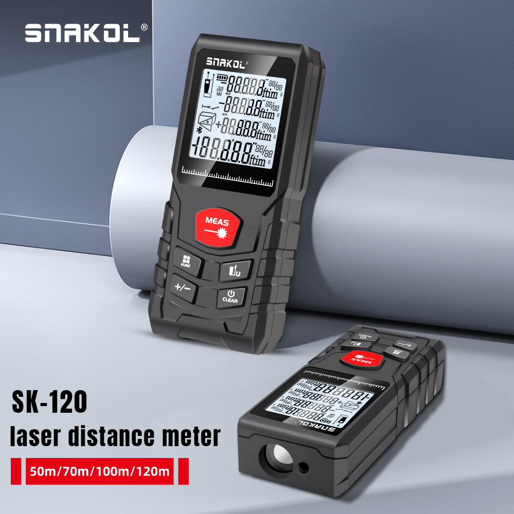 SNAKOL 3-in-1 High Precision L - огляд і ціна Industrial Laser Tape Measure