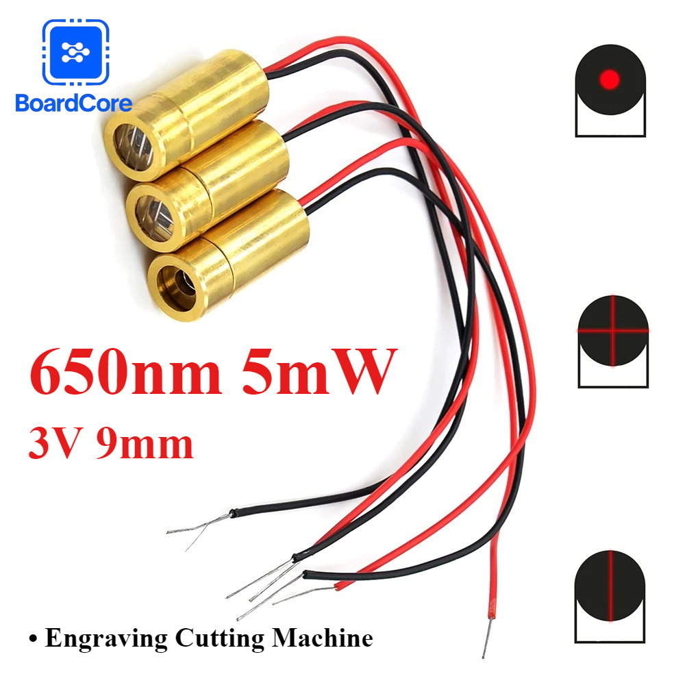 Mini 650nm 5mW Red Laser Head  - огляд і ціна Industrial Laser Line Generator