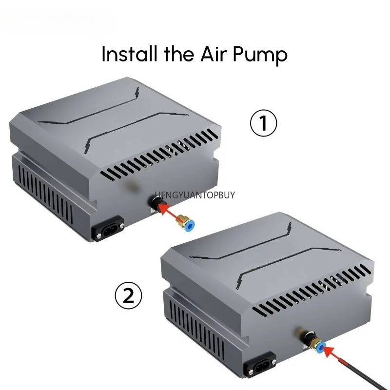 The air pump is used to assist - огляд і ціна Air Assist Pump Laser