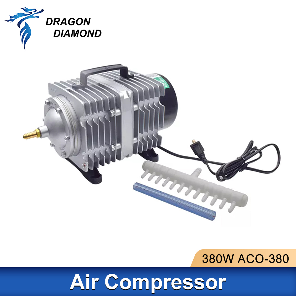 Air Compressor 380W 220V 280L/ - огляд і ціна Air Assist Pump Laser